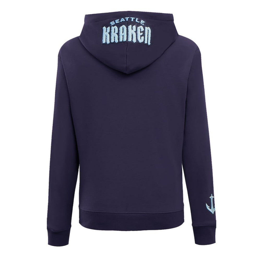 NHL Seattle Kraken Pro Standard Women's Classic Chenille Pullover Hoodie