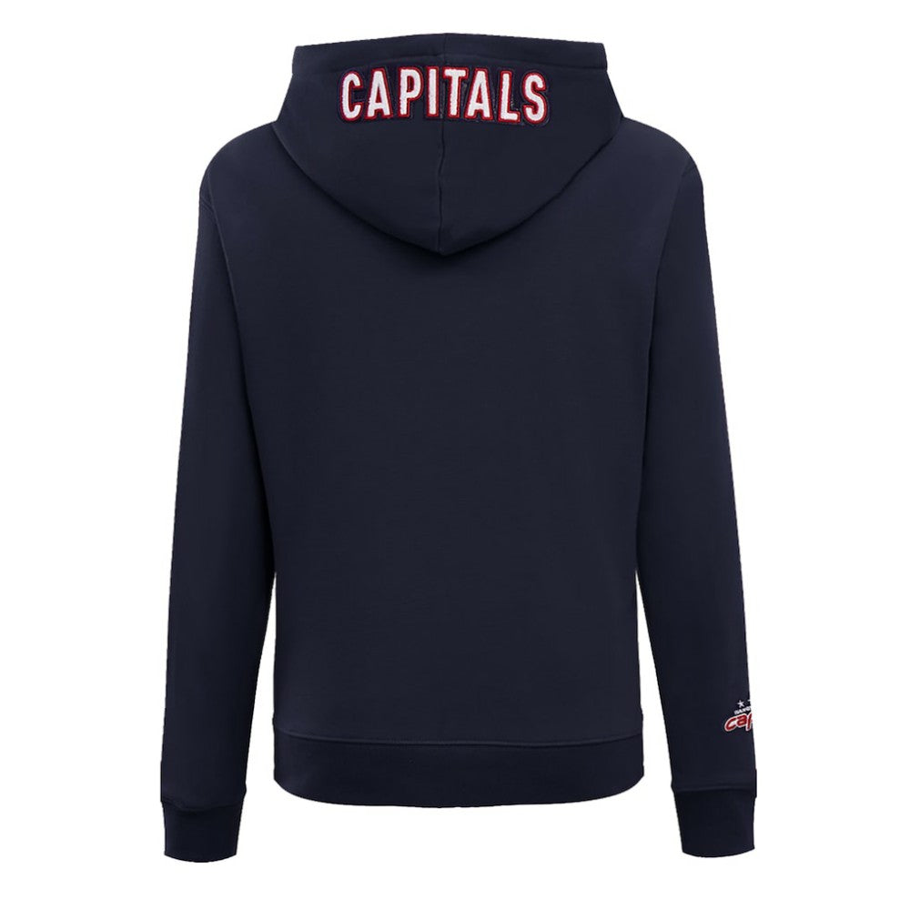 NHL Washington Capitals Pro Standard Women's Classic Chenille Pullover Hoodie