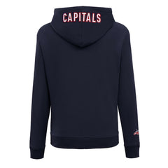 NHL Washington Capitals Pro Standard Women's Classic Chenille Pullover Hoodie