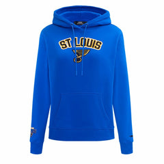 NHL St. Louis Blues Pro Standard Women's Classic Chenille Pullover Hoodie