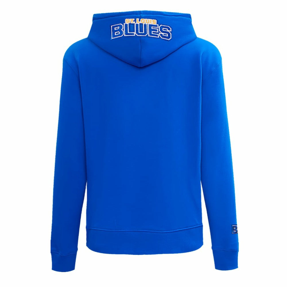 NHL St. Louis Blues Pro Standard Women's Classic Chenille Pullover Hoodie