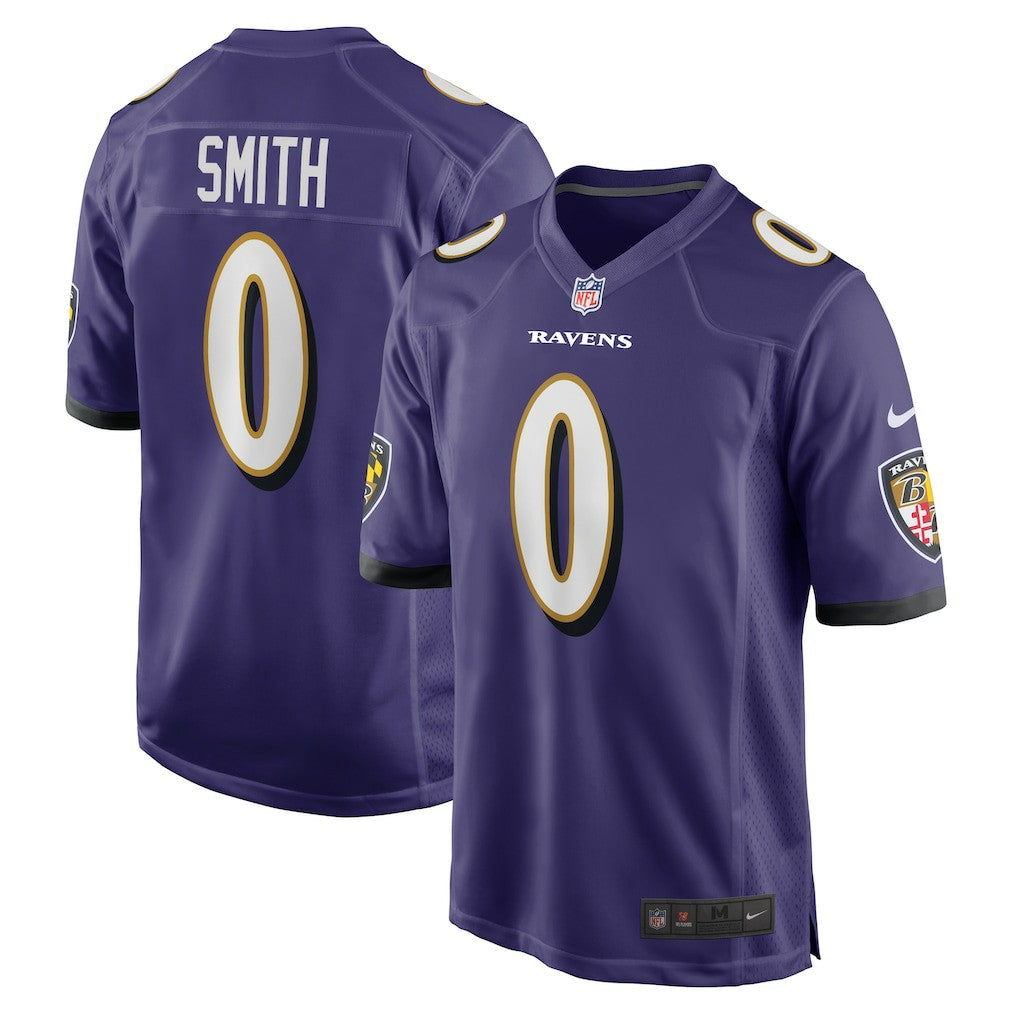 Roquan Smith  Team Game Jersey - Baltimore Ravens Jerseys