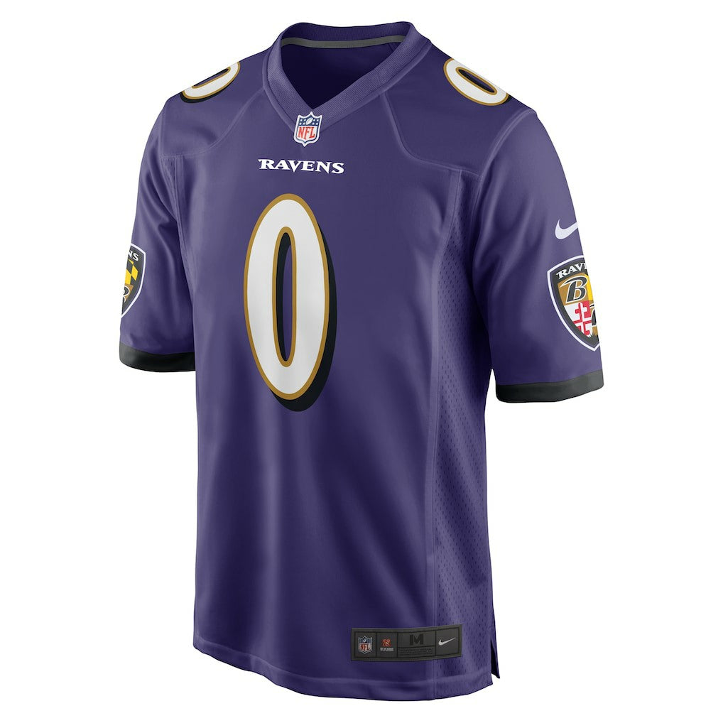 Roquan Smith  Team Game Jersey - Baltimore Ravens Jerseys