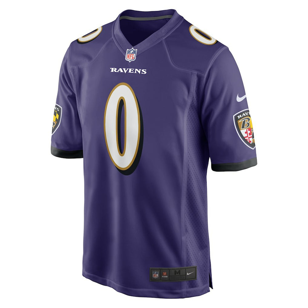Roquan Smith  Team Game Jersey - Baltimore Ravens Jerseys