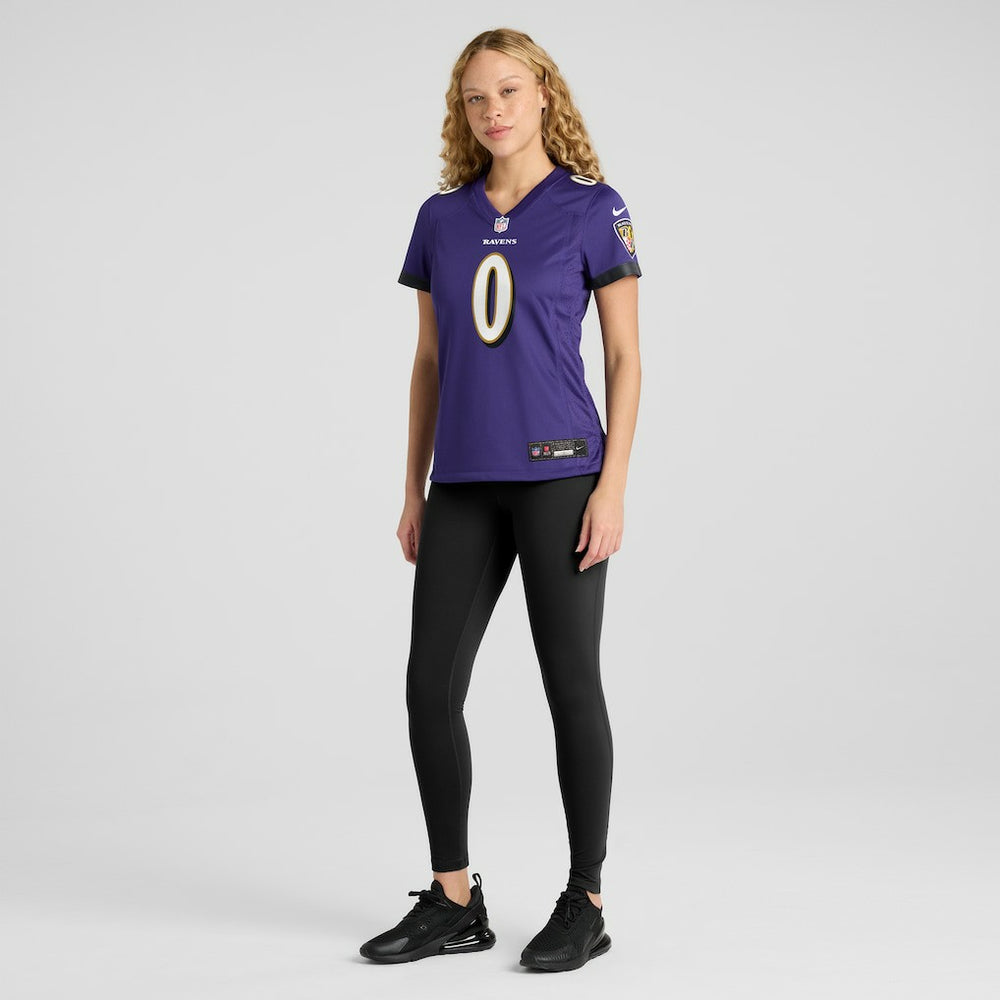 Roquan Smith  Women's Team Game Jersey - Baltimore Ravens Jerseys