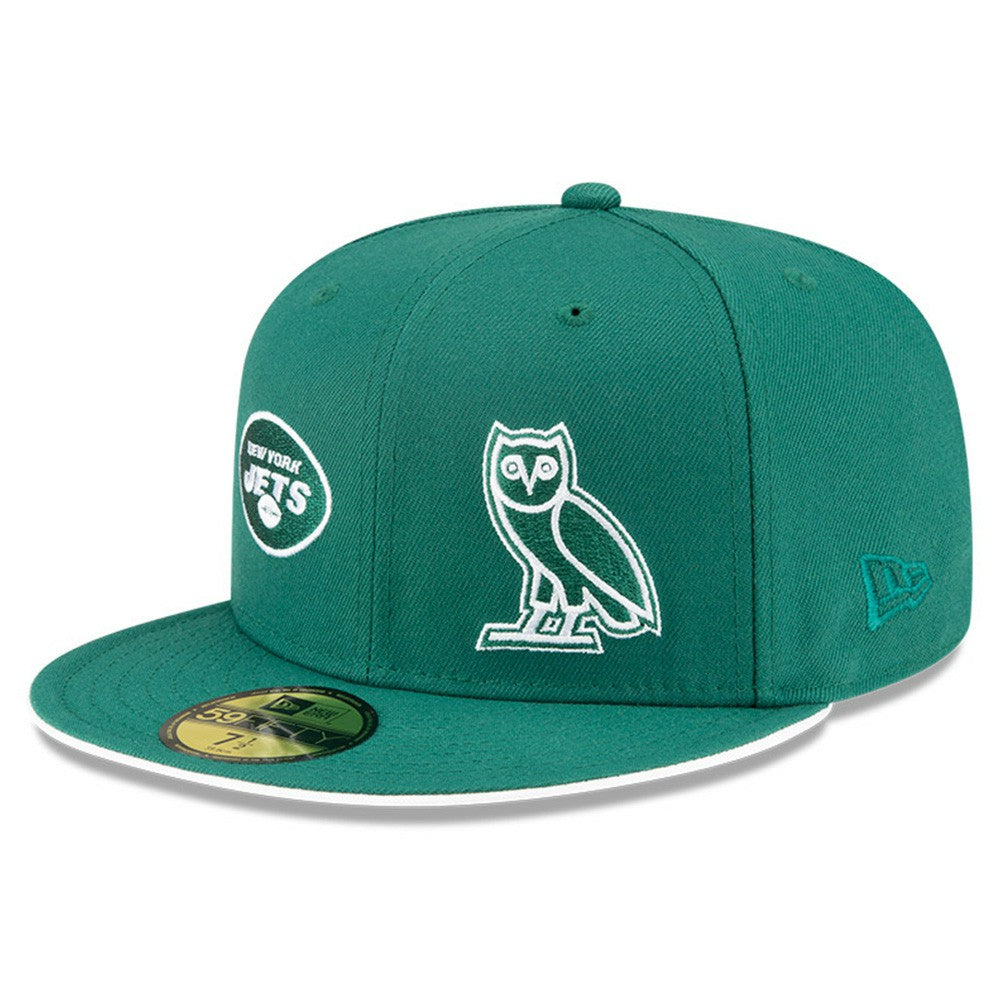 OVO x NFL 59FIFTY Fitted Hat - New York Jets Hats