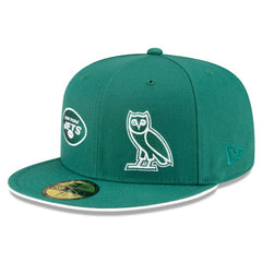 OVO x NFL 59FIFTY Fitted Hat - New York Jets Hats