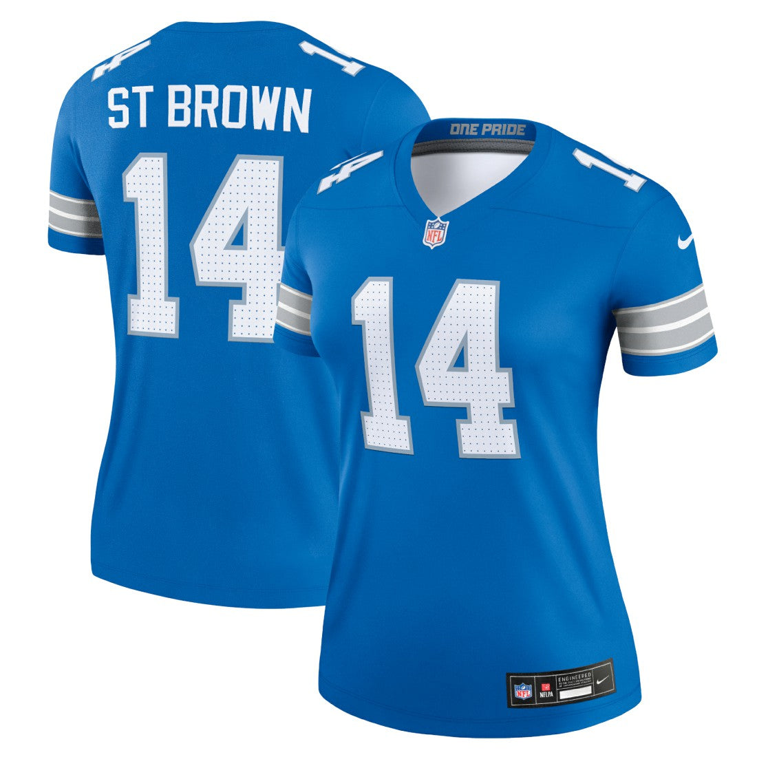 Amon-Ra St. Brown  Women's Legend Player Performance Top - Detroit Lions Tops
