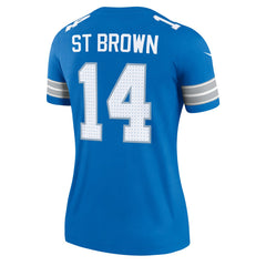 Amon-Ra St. Brown  Women's Legend Player Performance Top - Detroit Lions Tops