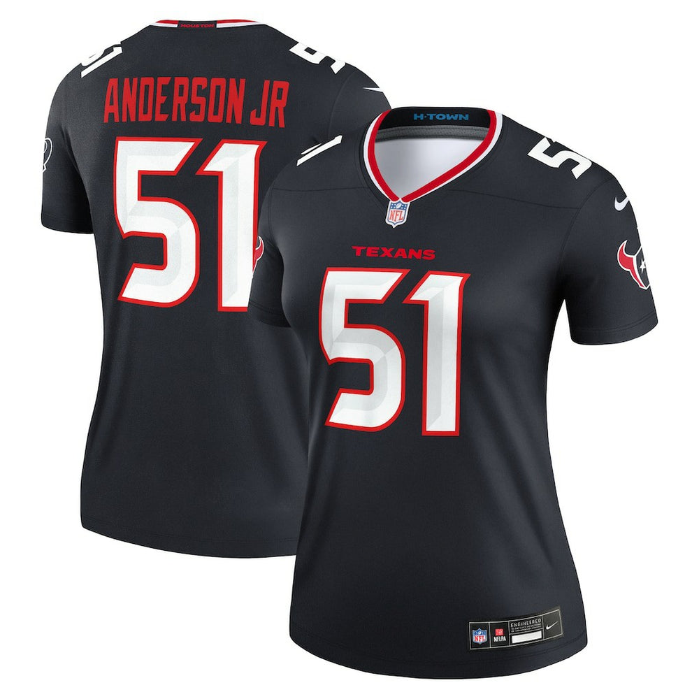 Will Anderson Jr.  Women's Legend Player Performance Top - Houston Texans Tops