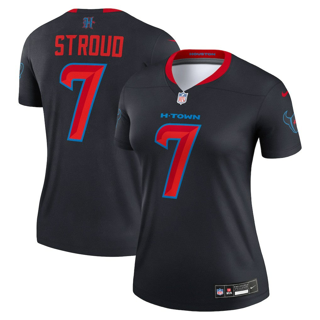 C.J. Stroud  Women's Alternate Legend Player Performance Top - Houston Texans Tops