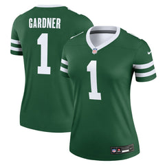 Ahmad Sauce Gardner  Women's Legend Player Performance Top - New York Jets Tops