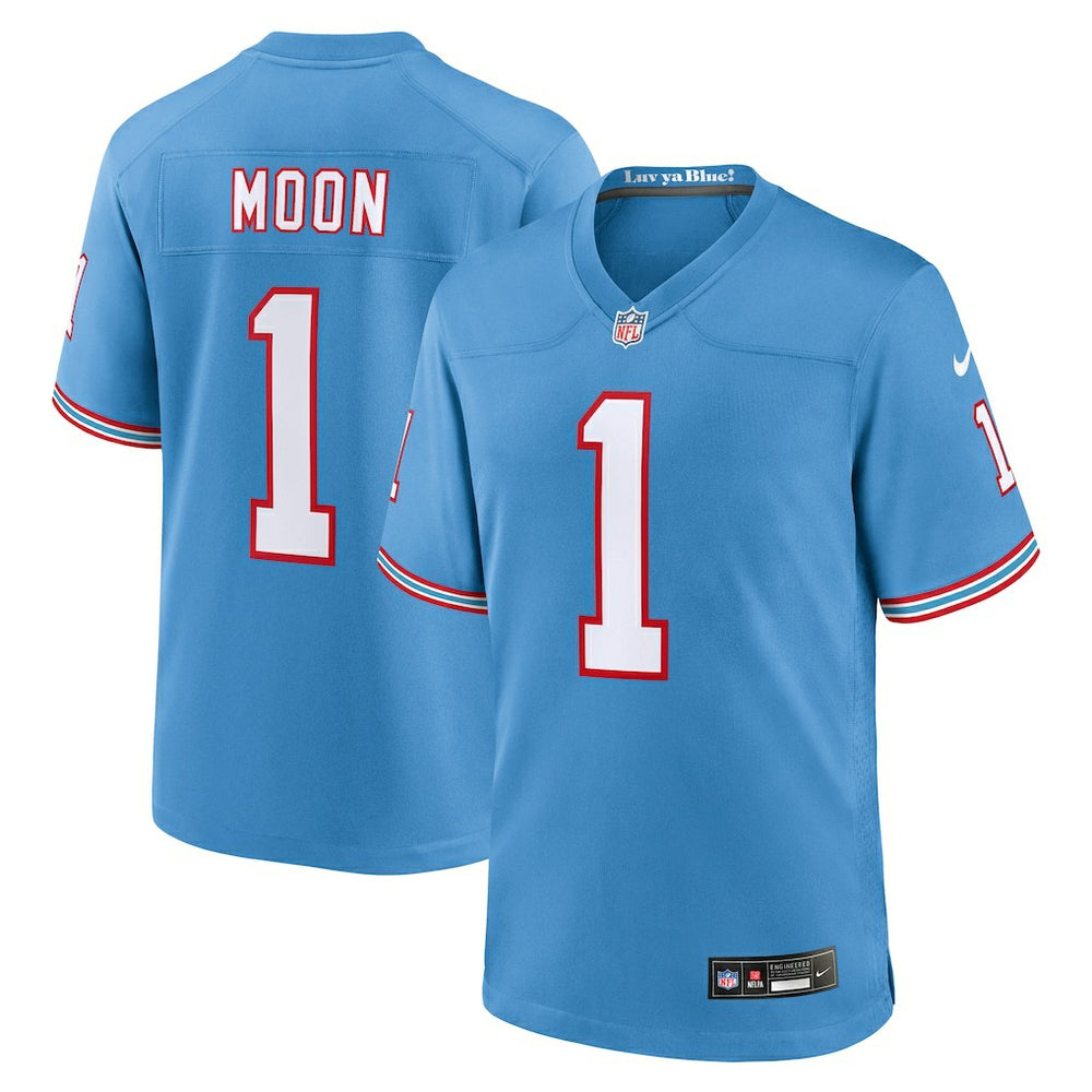 Warren Moon  Retired Player Alternate Game Jersey - Tennessee Titans Jerseys