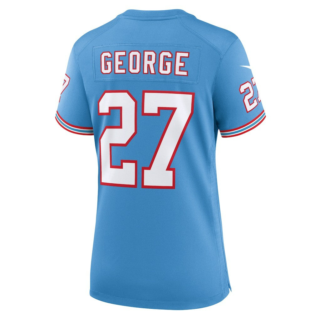 Eddie George  Women's Oilers Throwback Retired Player Game Jersey - Tennessee Titans Jerseys