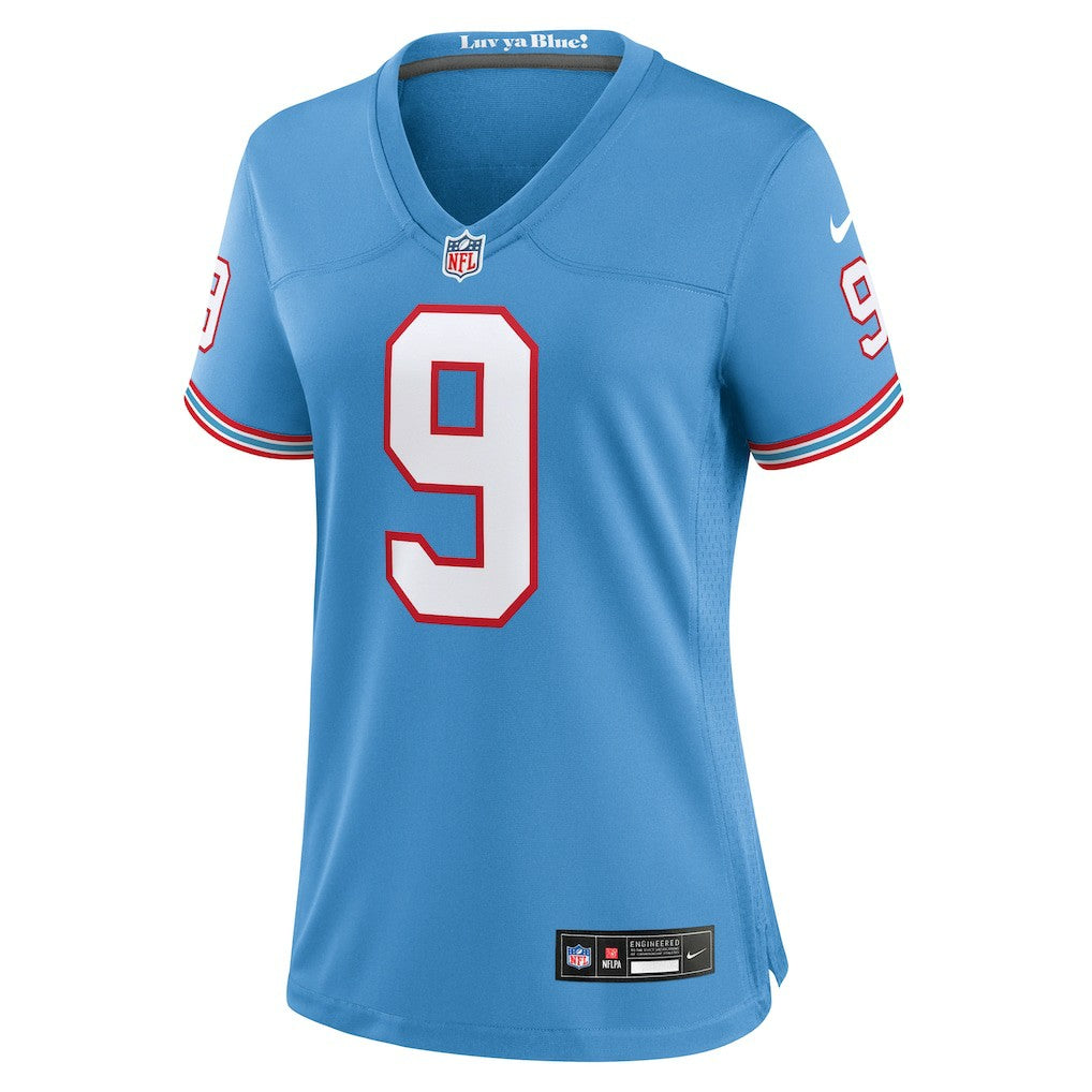 Steve McNair  Women's Oilers Throwback Retired Player Game Jersey - Tennessee Titans Jerseys