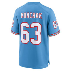 Mike Munchak  Retired Player Alternate Game Jersey - Tennessee Titans Jerseys