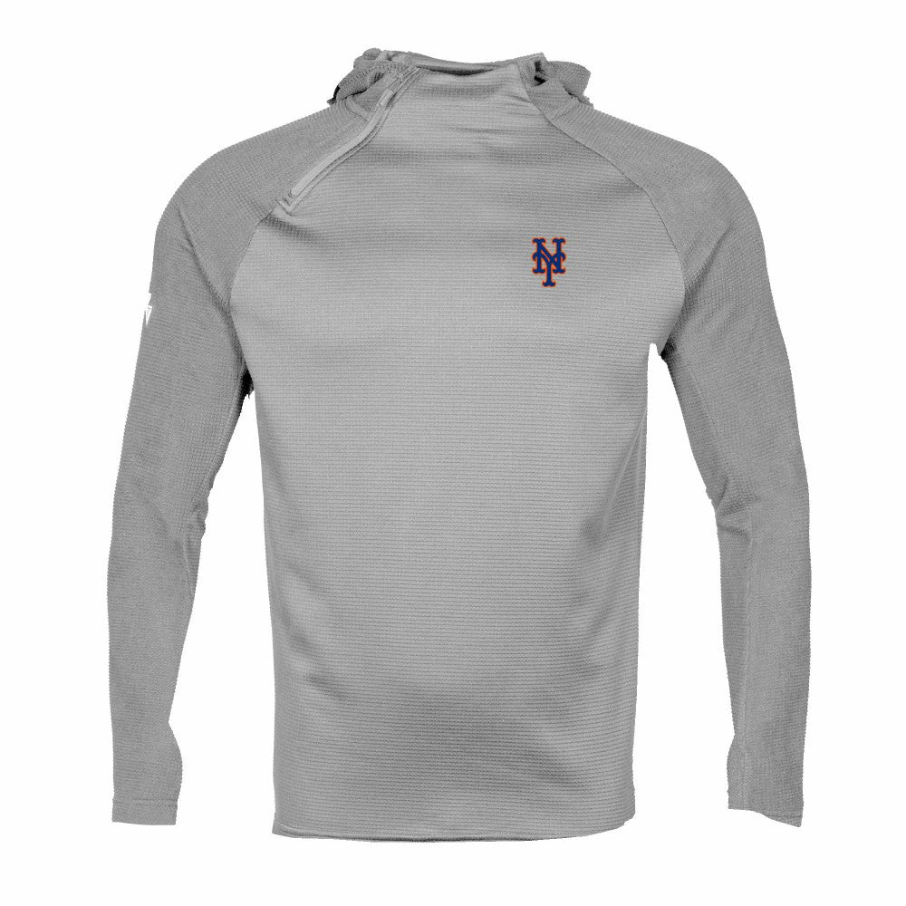 Gray New York Mets Levelwear Ascent Insignia 2.0 Pullover Hoodie