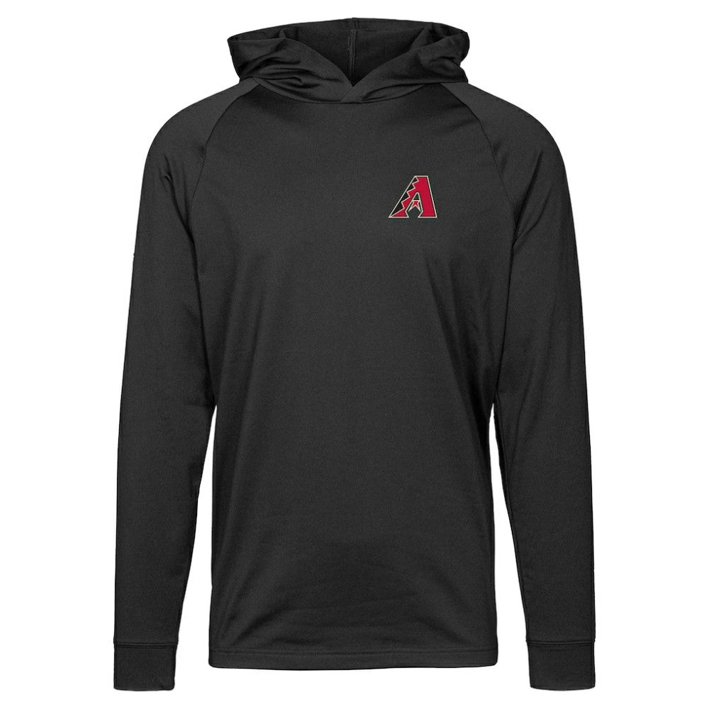 Black Arizona Diamondbacks Levelwear Dimension Insignia 2.0 Pullover Hoodie