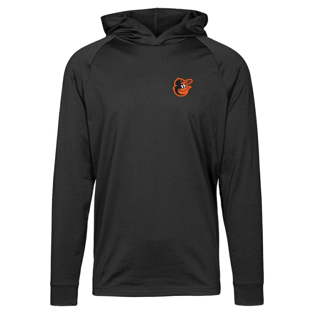 Black Baltimore Orioles Levelwear Dimension Insignia 2.0 Pullover Hoodie