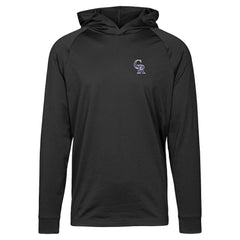 Black Colorado Rockies Levelwear Dimension Insignia 2.0 Pullover Hoodie