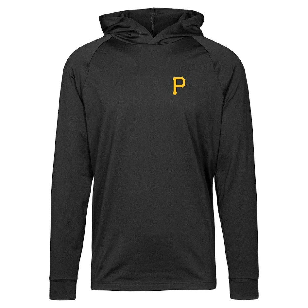 Black Pittsburgh Pirates Levelwear Dimension Insignia 2.0 Pullover Hoodie