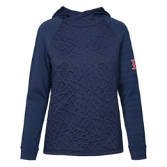 Navy Boston Red Sox Levelwear Women's Kenzie Insignia 2.0 Pullover Hoodie