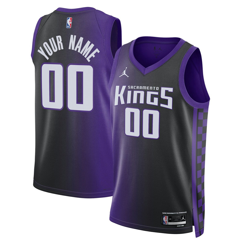 Sacramento Kings Jordan Brand Unisex Swingman Custom Jersey