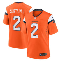 Patrick Surtain II  Mile High Collection Game Jersey - Denver Broncos Jerseys