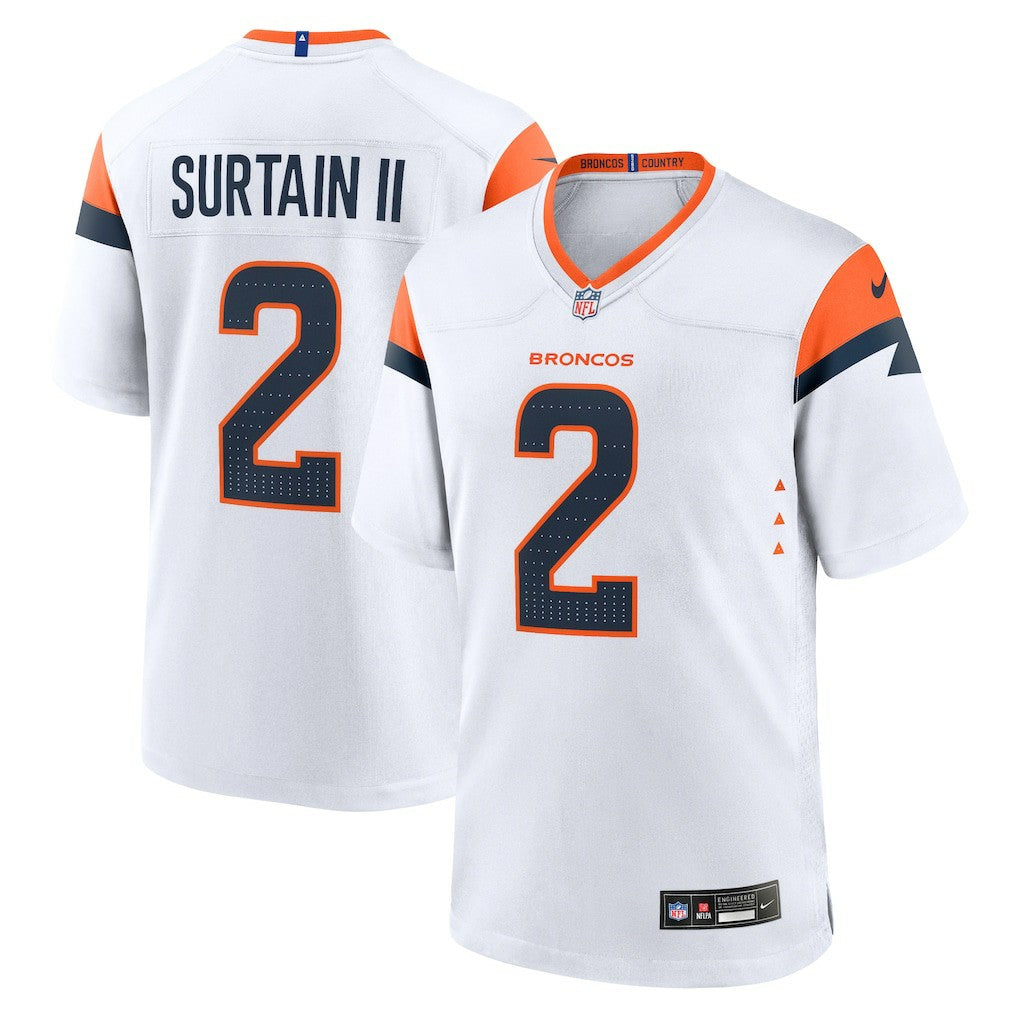 Patrick Surtain II  Mile High Collection Game Jersey - Denver Broncos Jerseys