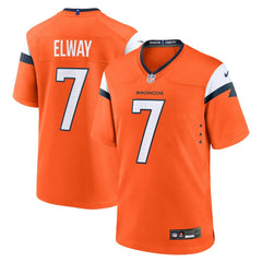 John Elway  Mile High Collection Retired Player Game Jersey - Denver Broncos Jerseys