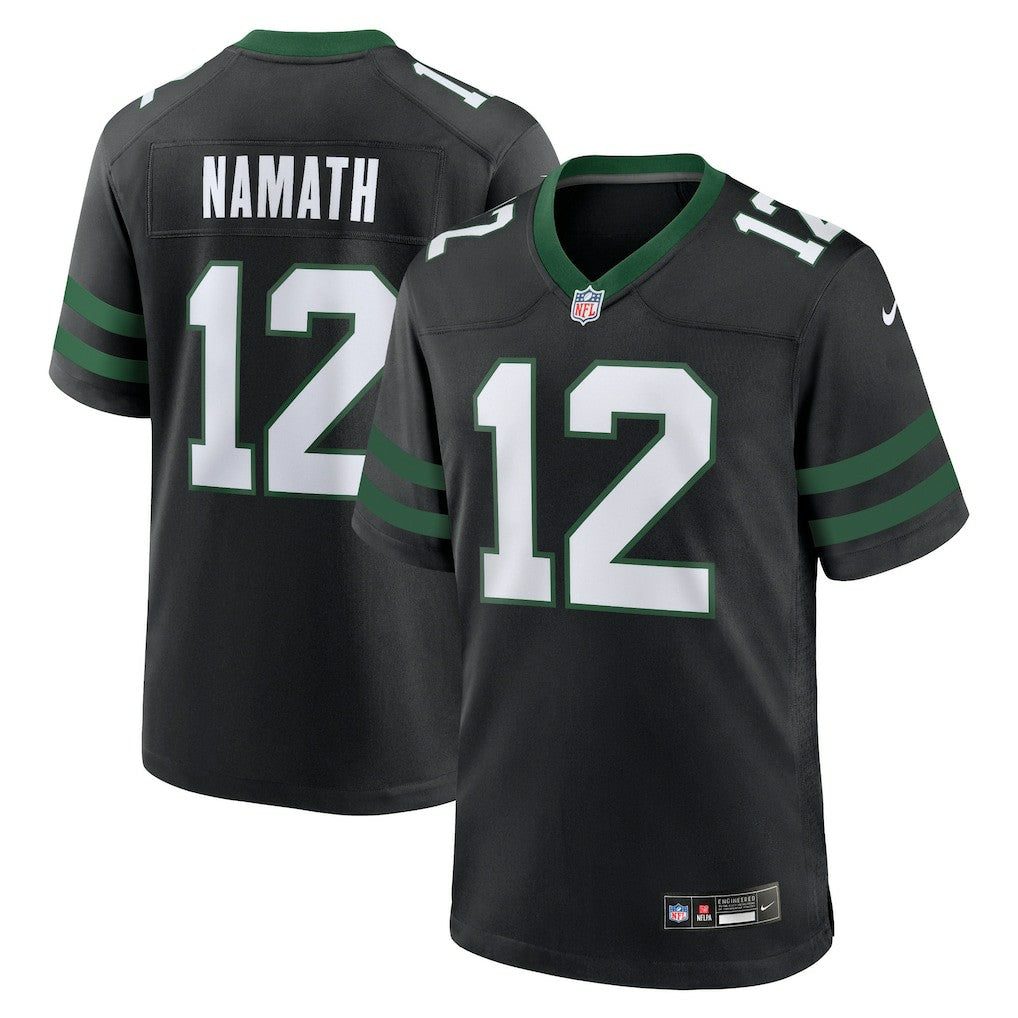 Joe Namath  Alternate Retired Player Game Jersey - New York Jets Jerseys