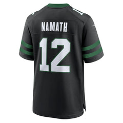 Joe Namath  Alternate Retired Player Game Jersey - New York Jets Jerseys