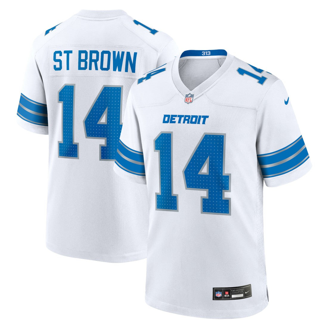 Amon-Ra St. Brown  Game Jersey - Detroit Lions Jerseys