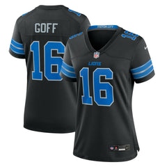 Jared Goff  Women's 2nd Alternate Game Jersey - Detroit Lions Jerseys