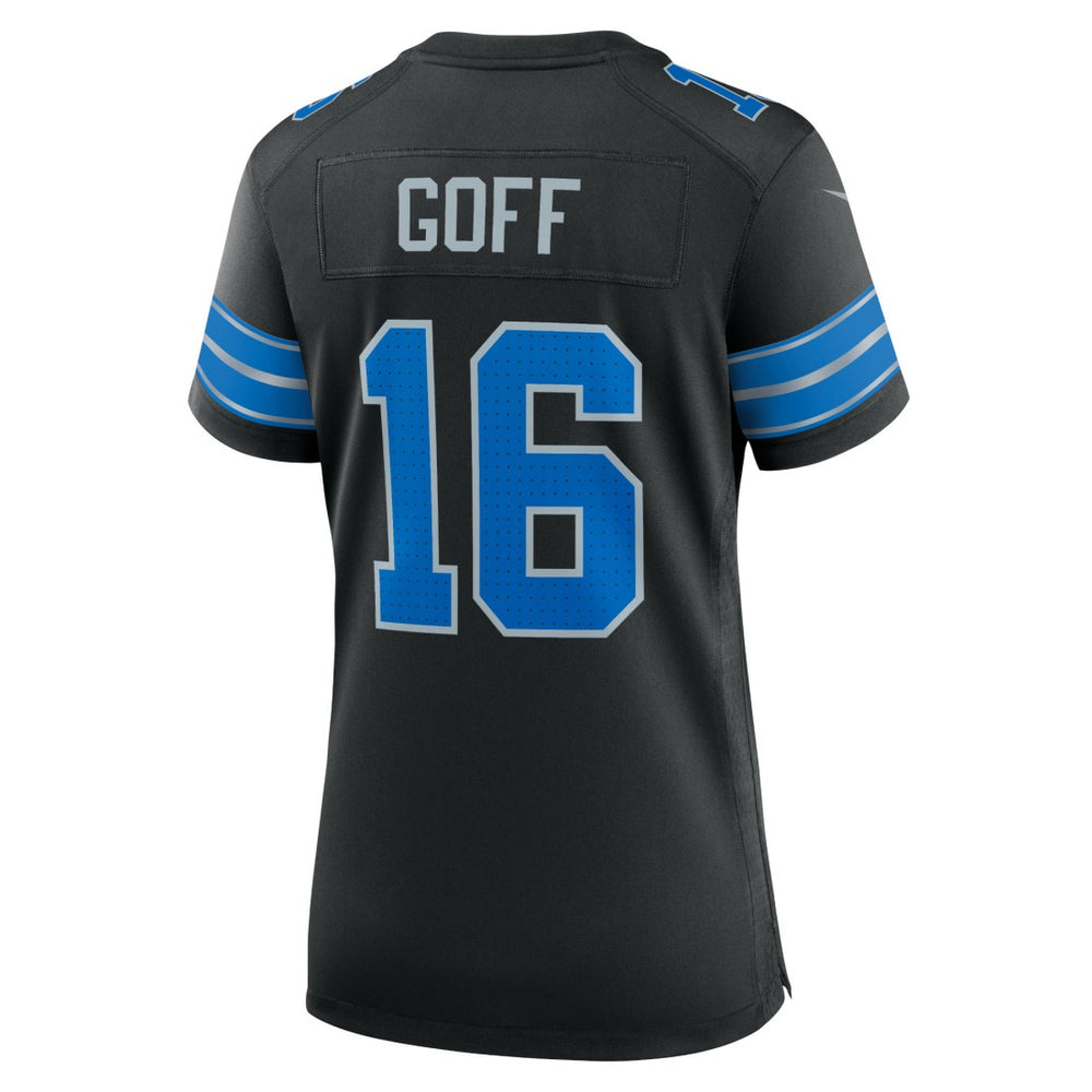 Jared Goff  Women's 2nd Alternate Game Jersey - Detroit Lions Jerseys