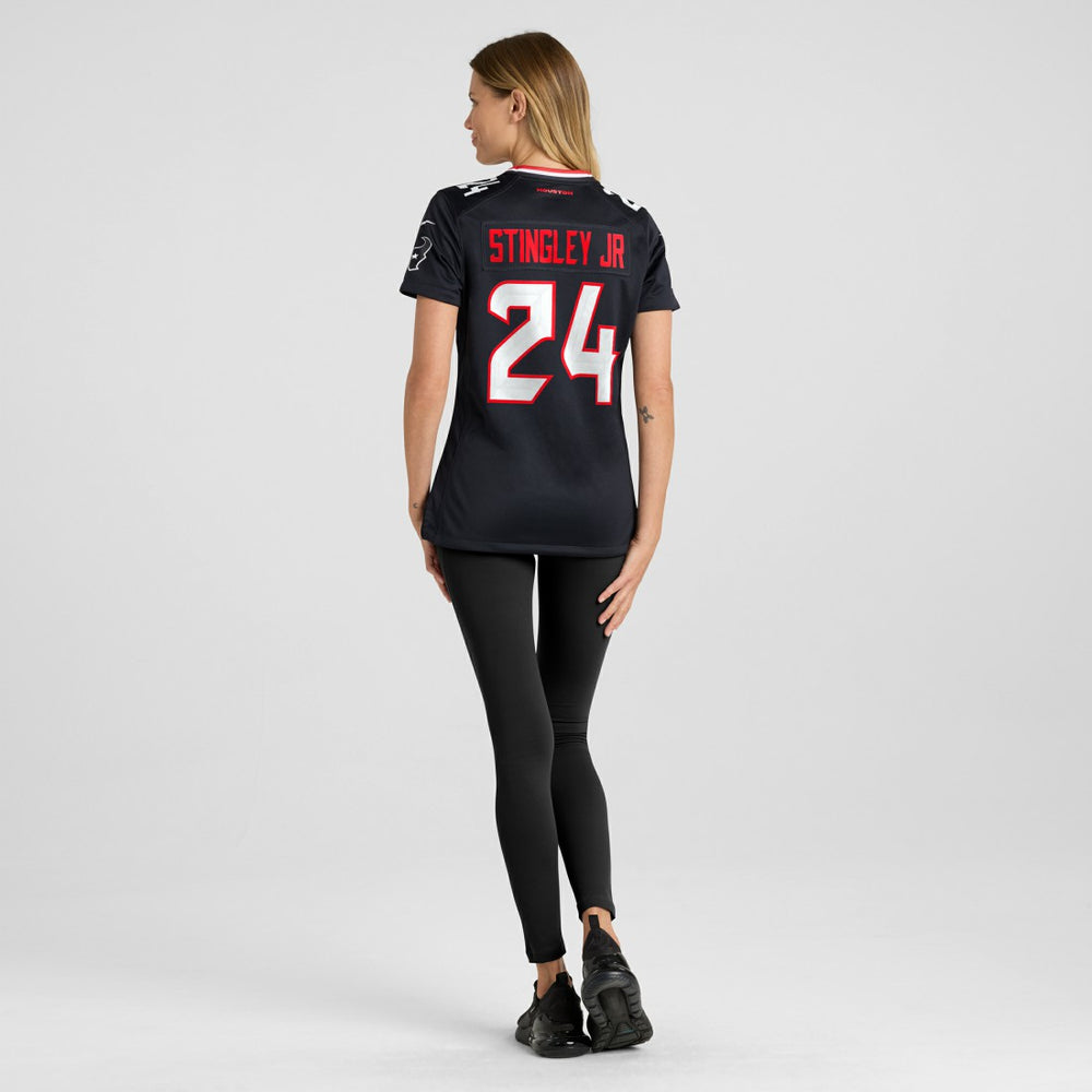 Derek Stingley Jr.  Women's Game Jersey - Houston Texans Jerseys
