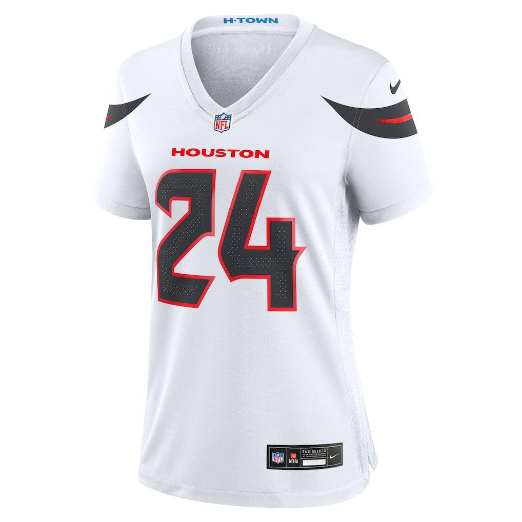 Derek Stingley Jr.  Women's Game Jersey - Houston Texans Jerseys