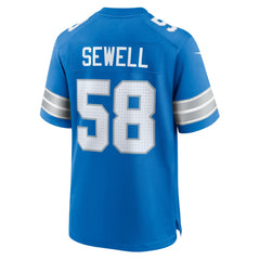 Penei Sewell  Game Jersey - Detroit Lions Jerseys