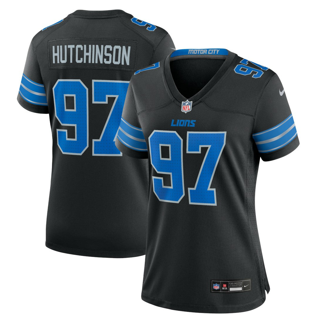Aidan Hutchinson  Women's 2nd Alternate Game Jersey - Detroit Lions Jerseys