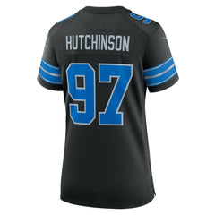 Aidan Hutchinson  Women's 2nd Alternate Game Jersey - Detroit Lions Jerseys