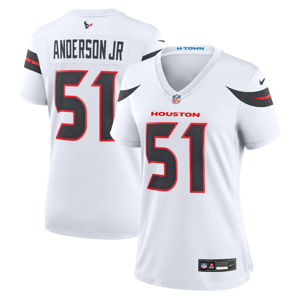 Will Anderson Jr.  Women's Game Jersey - Houston Texans Jerseys