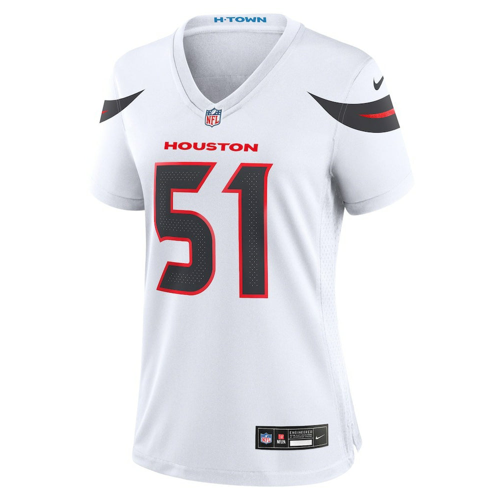 Will Anderson Jr.  Women's Game Jersey - Houston Texans Jerseys