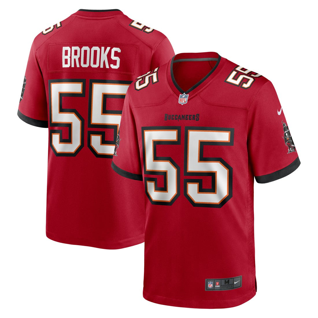 Derrick Brooks  Retired Player Game Jersey - Tampa Bay Buccaneers Jerseys