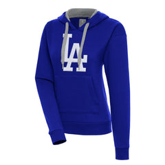Royal Los Angeles Dodgers Antigua Women's Victory Pullover Hoodie