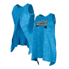 Women's Space Dye Active Tank Top - Carolina Panthers Tops