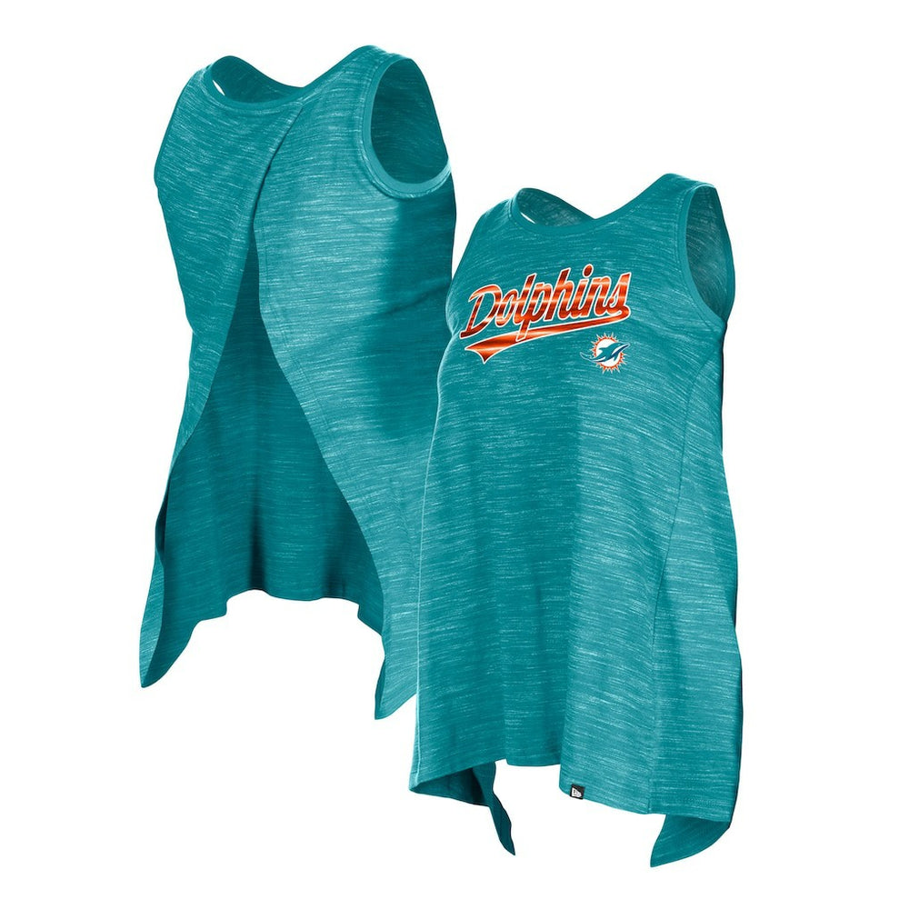 Women's Space Dye Active Tank Top - Miami Dolphins Tops