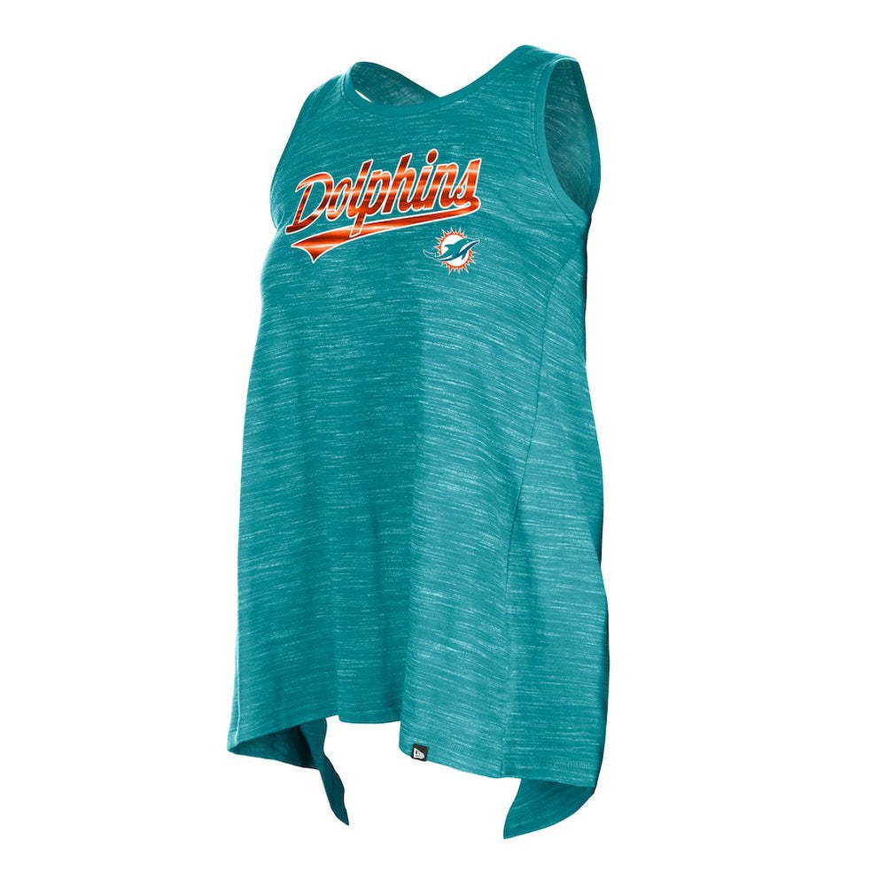 Women's Space Dye Active Tank Top - Miami Dolphins Tops