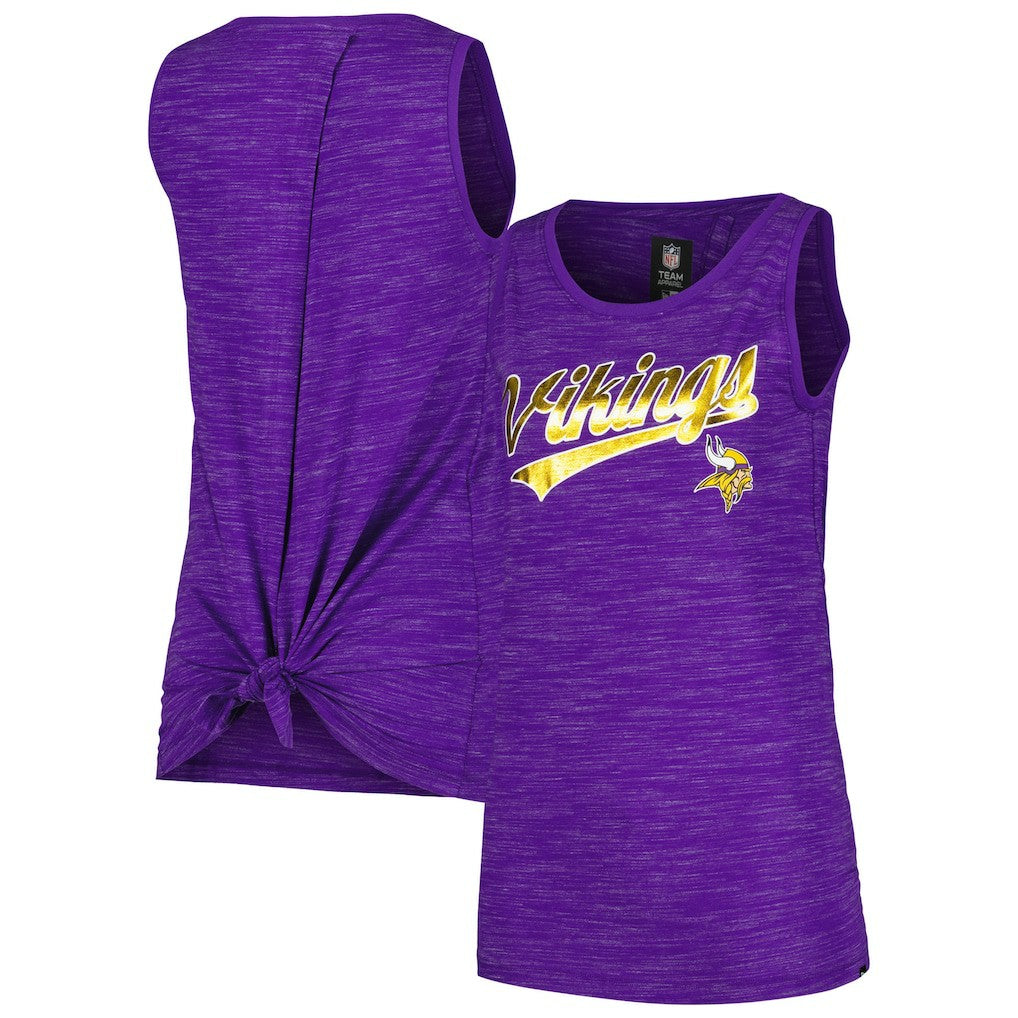 Women's Space Dye Active Tank Top - Minnesota Vikings Tops