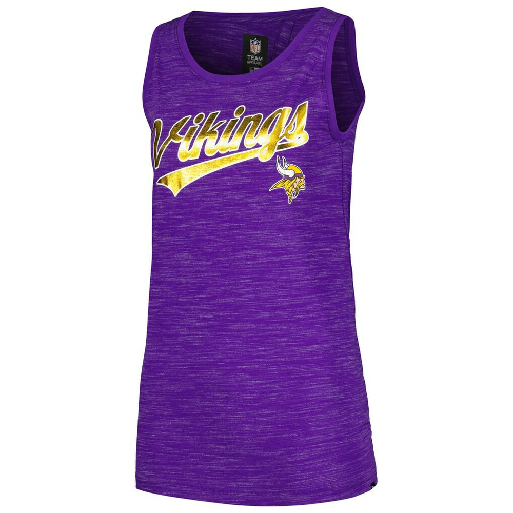 Women's Space Dye Active Tank Top - Minnesota Vikings Tops