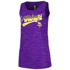 Women's Space Dye Active Tank Top - Minnesota Vikings Tops